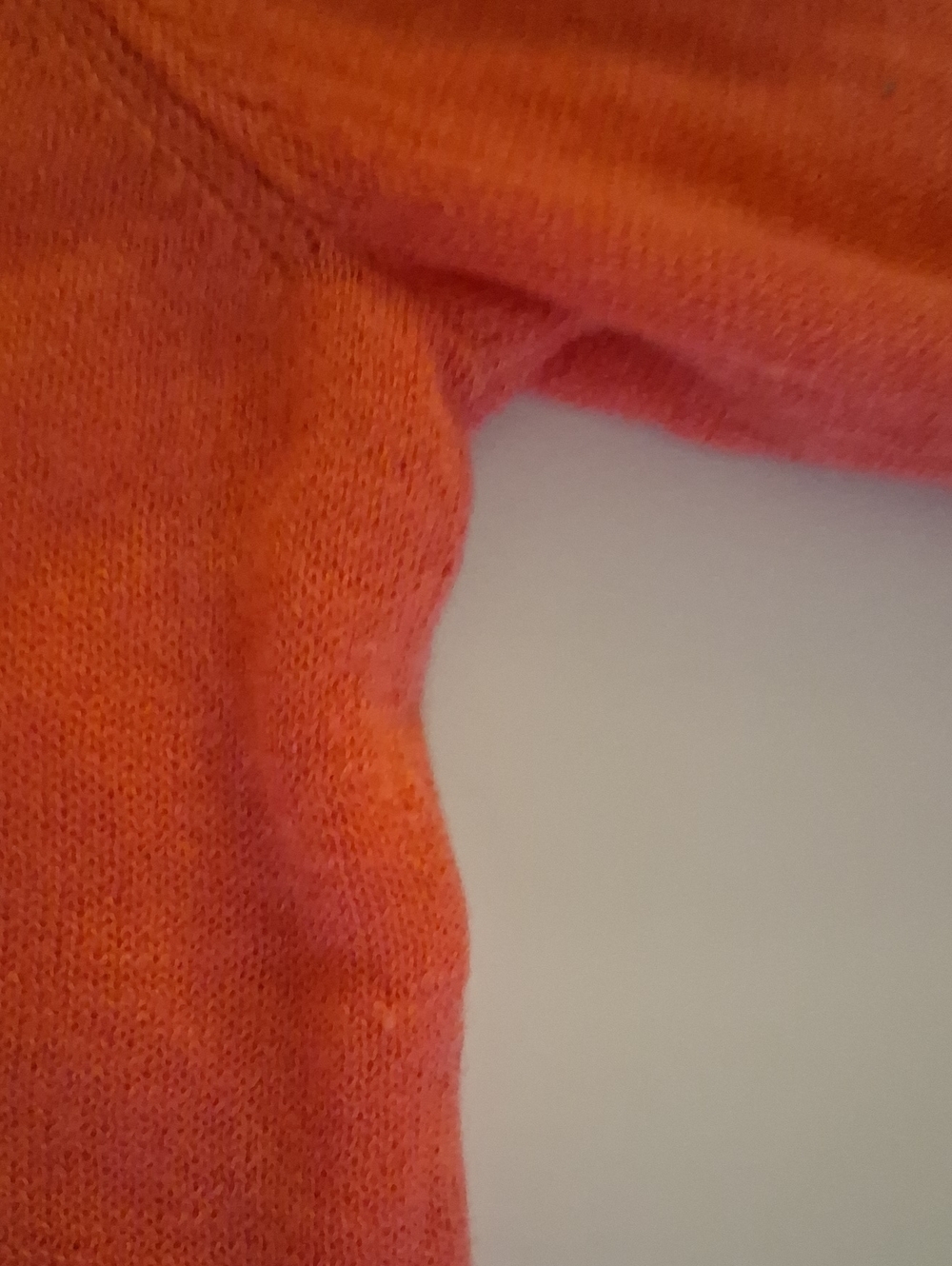 Eileen Fisher Salmon Crew Neck Sweater, Viscose & Wool, Small. EUC. - Picture 7 of 8